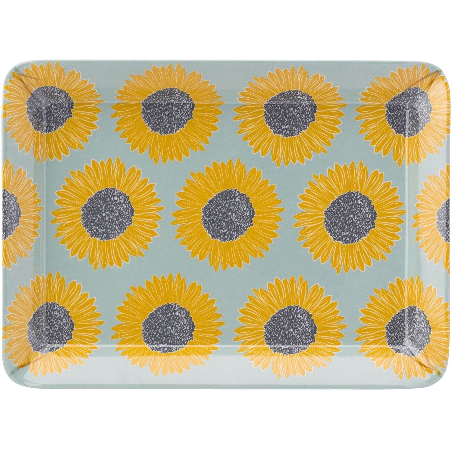 Image of Artisan Flower Scatter Tray - Yellow