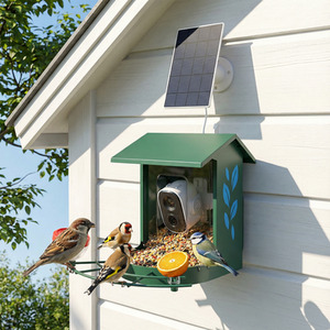 PawHut Smart Bird Feeder Camera 2K with AI Identifies Solar Powered