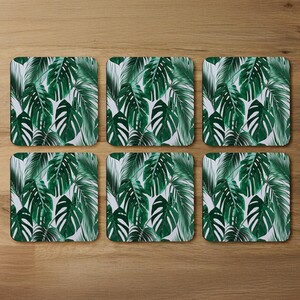 Palm Leaves Designer Coaster