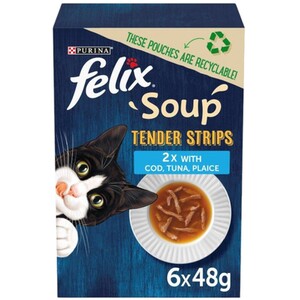 Felix Soup Tender Strips Cat Food