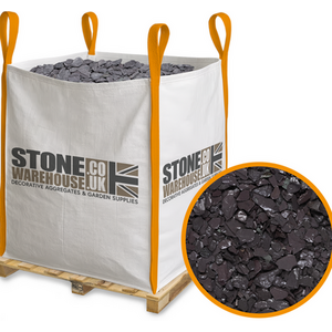 Blue Slate Chippings 40mm Bulk Bag 800kg