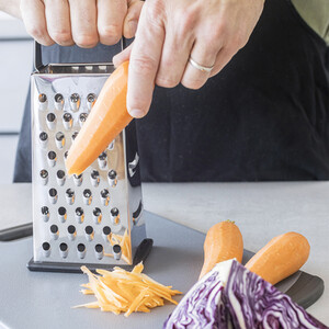 MasterClass 24.5cm Stainless Steel Four Sided Box Grater