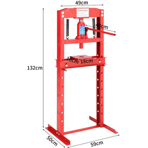 Red / 50cm / 132cm Darphe H Frame Hydraulic Press shot 12271519