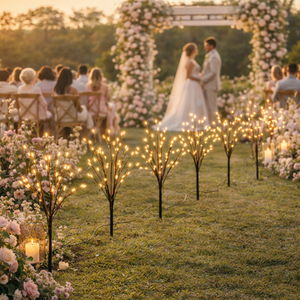Wedding and Party Pathway Lights for Aisles, Driveways and Dance Floors.