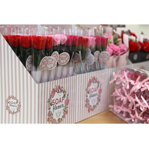 Elegant Soap Flower Rose Bouquet Perfect Gift Decor