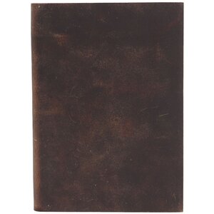 Black Tan Daily Notebook Lined Pages, Portable, Stylish
