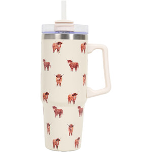 Highland Cow Stainless Steel Tumbler