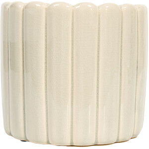Ribbed Plant Pot