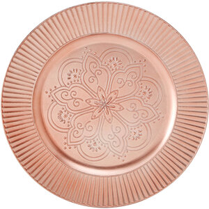 Redbud Rose Gold Charger Plate