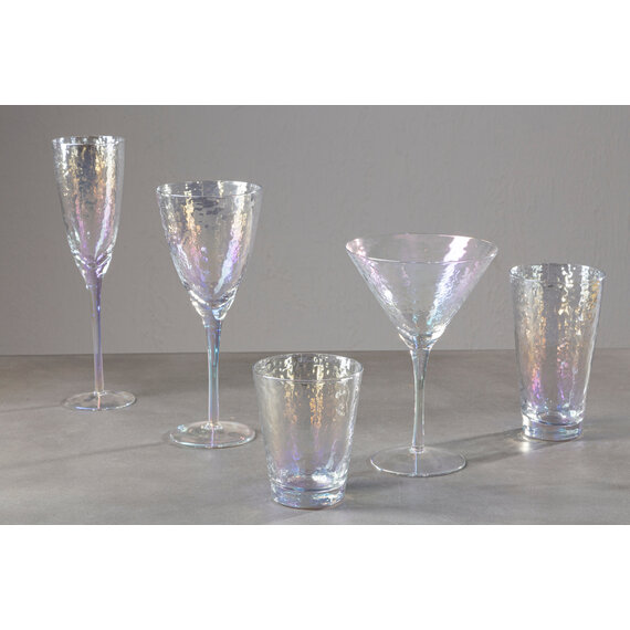 Aurora Set of 4 Lustre Glass Tumblers