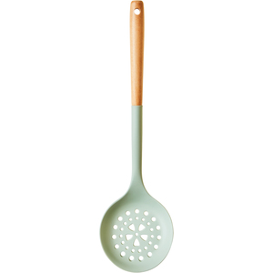 Nova Sage Green Silicone Head Skimmer With Round Wood Handle