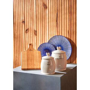 Maya 12 Piece Blue And White Dinner Set
