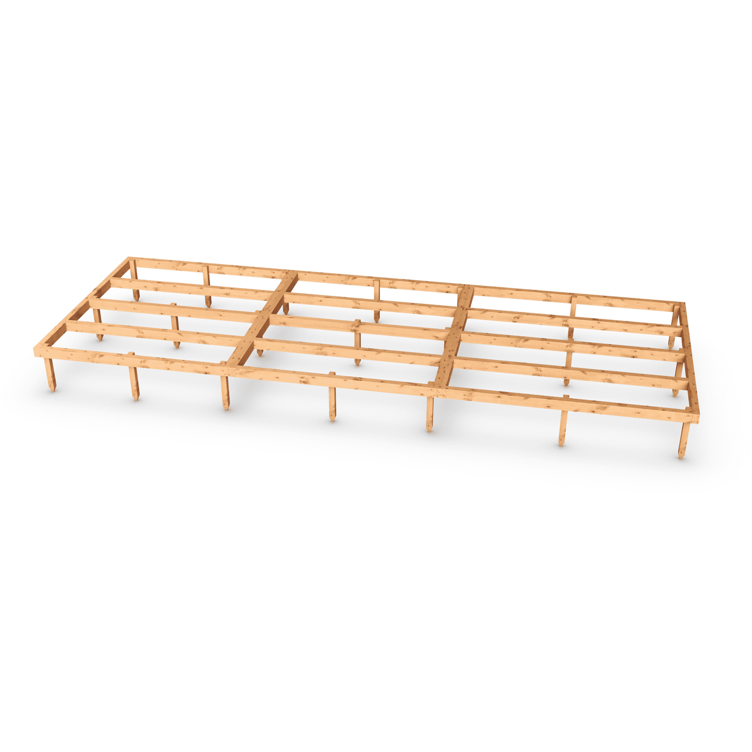 Empire Sheds 16X6 Empire Timber Shed Base - Green