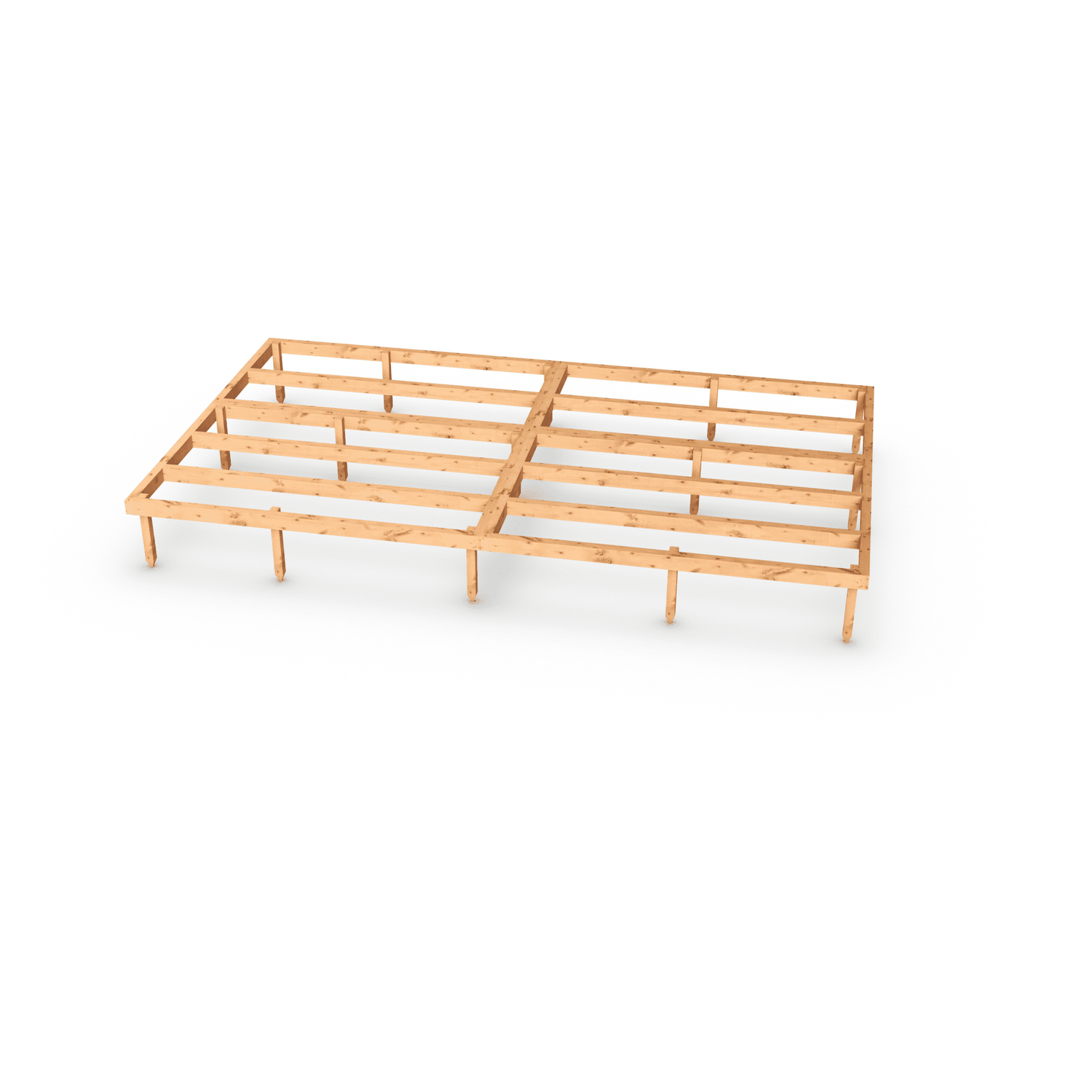 Empire Sheds 12X7 Empire Timber Shed Base - Green