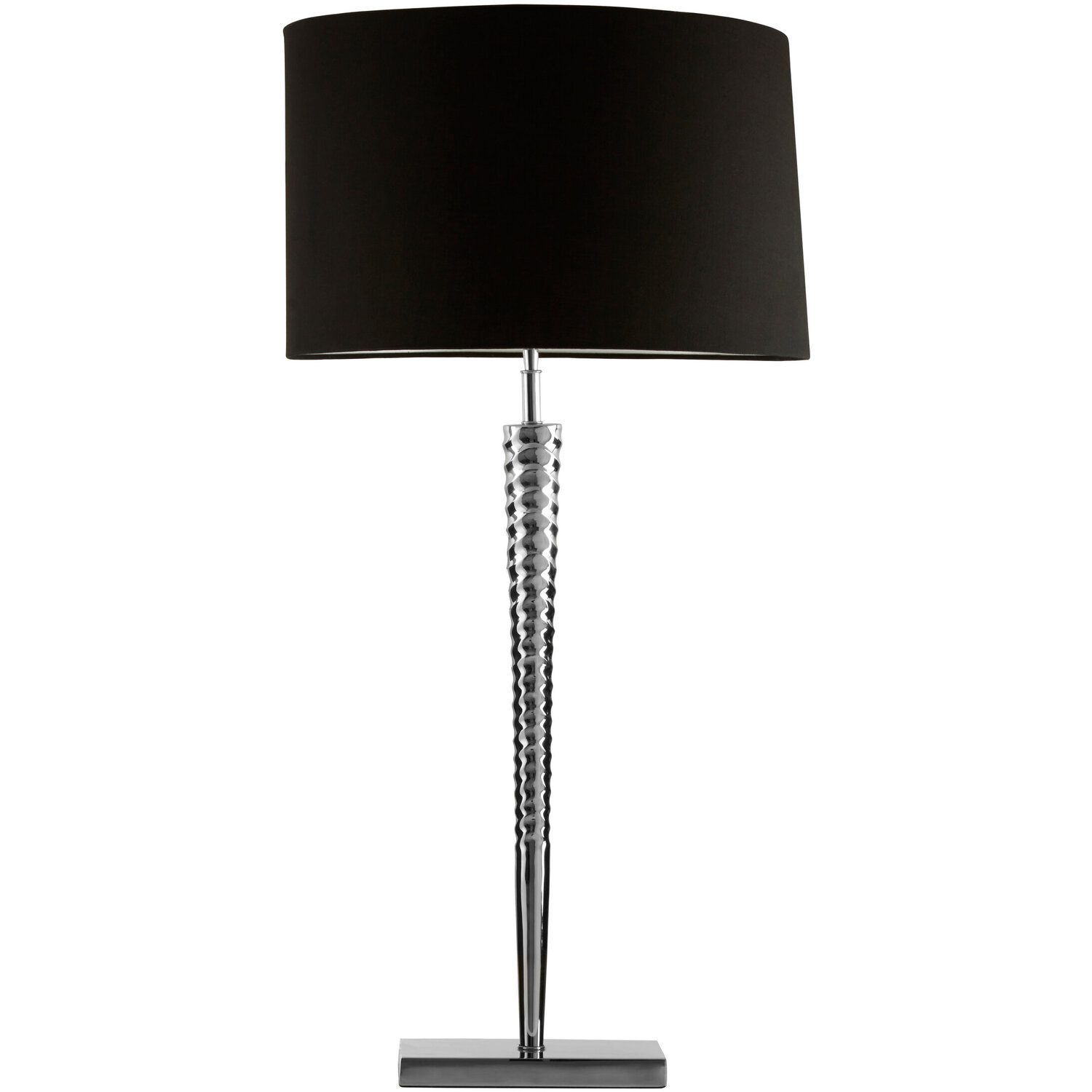 Skye Table Lamp with Screw Shaped Base - Black