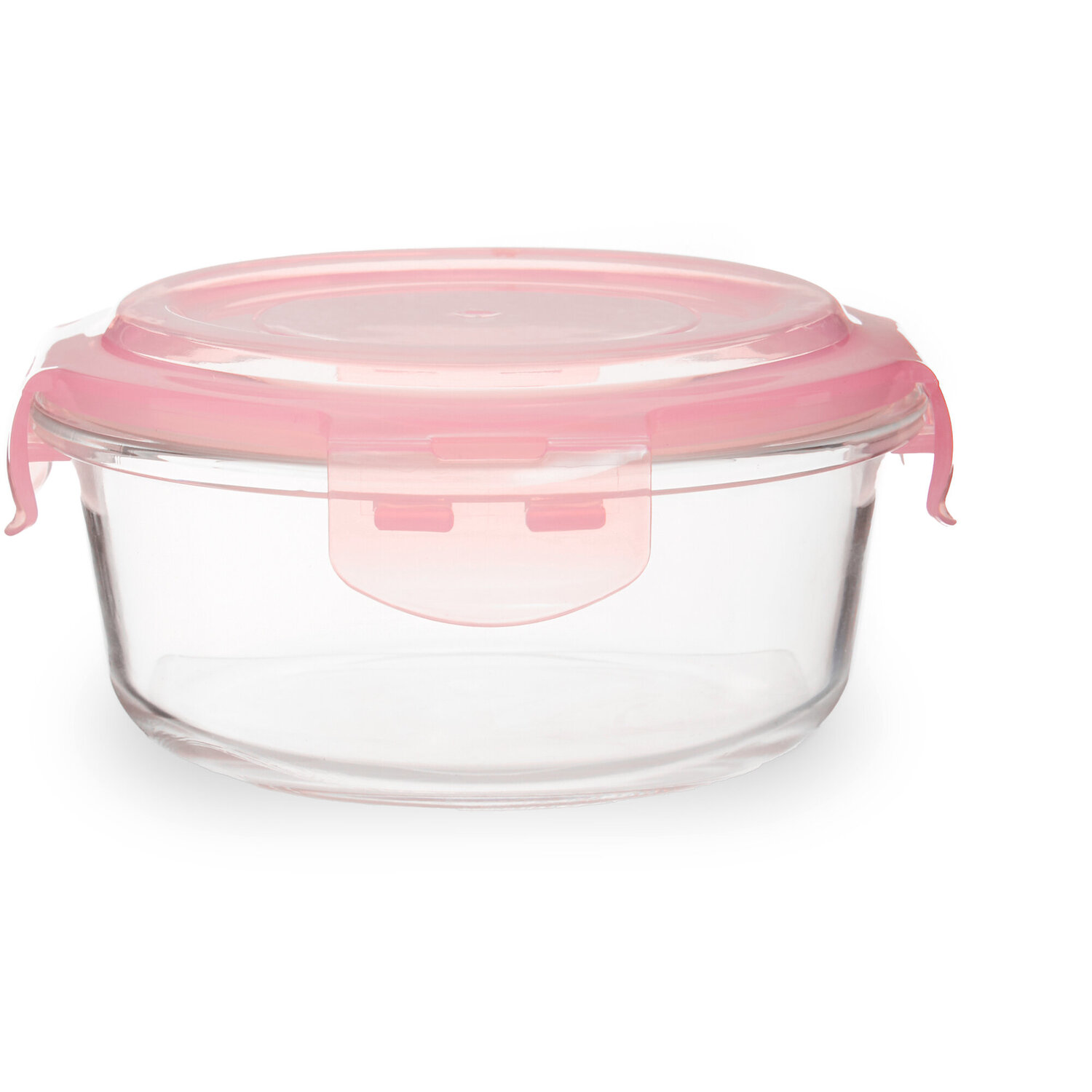 Maison By Premier Freska 620Ml Round Glass Container - Transparent