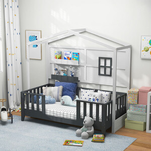 Kids House Shaped Bed