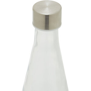 Dayla Clear Glass 1000ml Bottle With Metal Lid