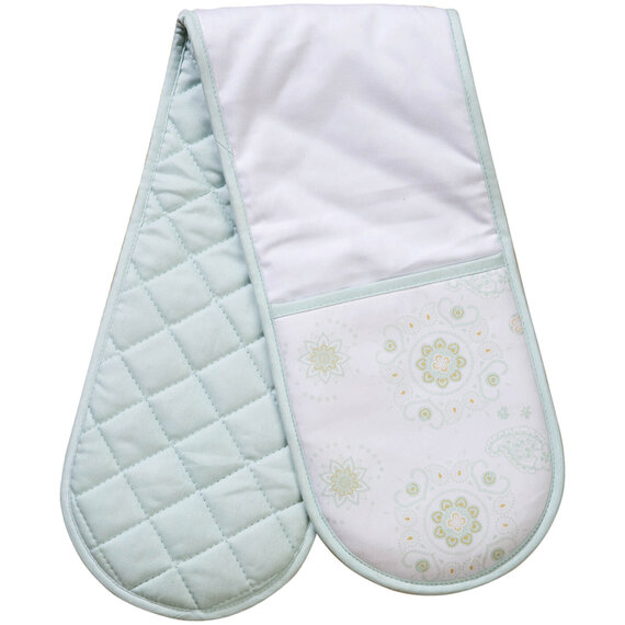 Paisley Spiral Double Oven Glove