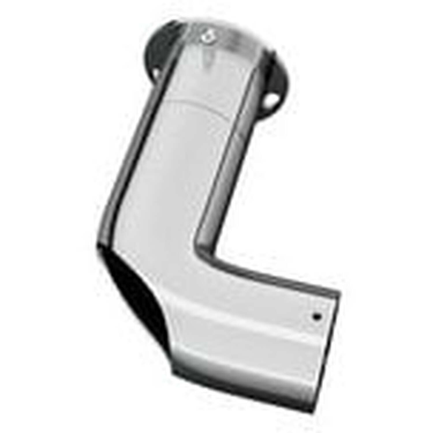 28mm Room Darkening Corner Bracket for Curtain Poles - Chrome - Chrome