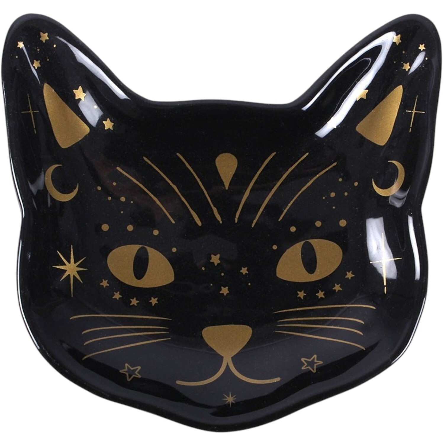 Cat Face Trinket Jewellery Dish