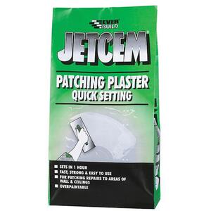 Everbuild Jetcem Quick Set Patching Plaster (Single 6Kg Pack)
