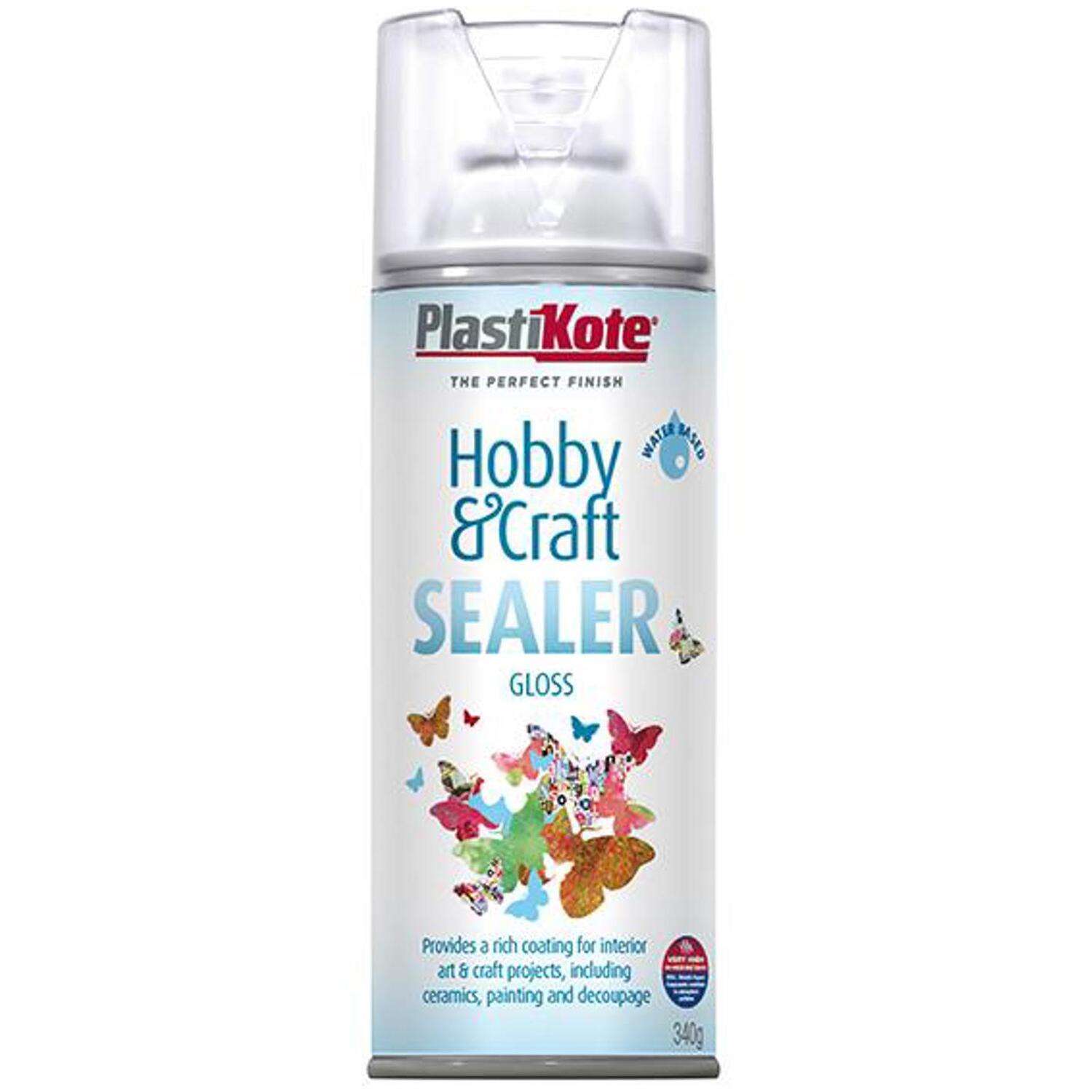 PlastiKote Hobby & Craft Sealer Spray Clear Gloss 400ml PKT4141 - Image 7