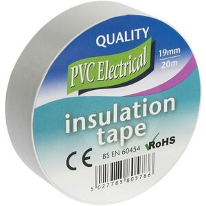 Electrical PVC Insulation Tape White 19mm x 20m