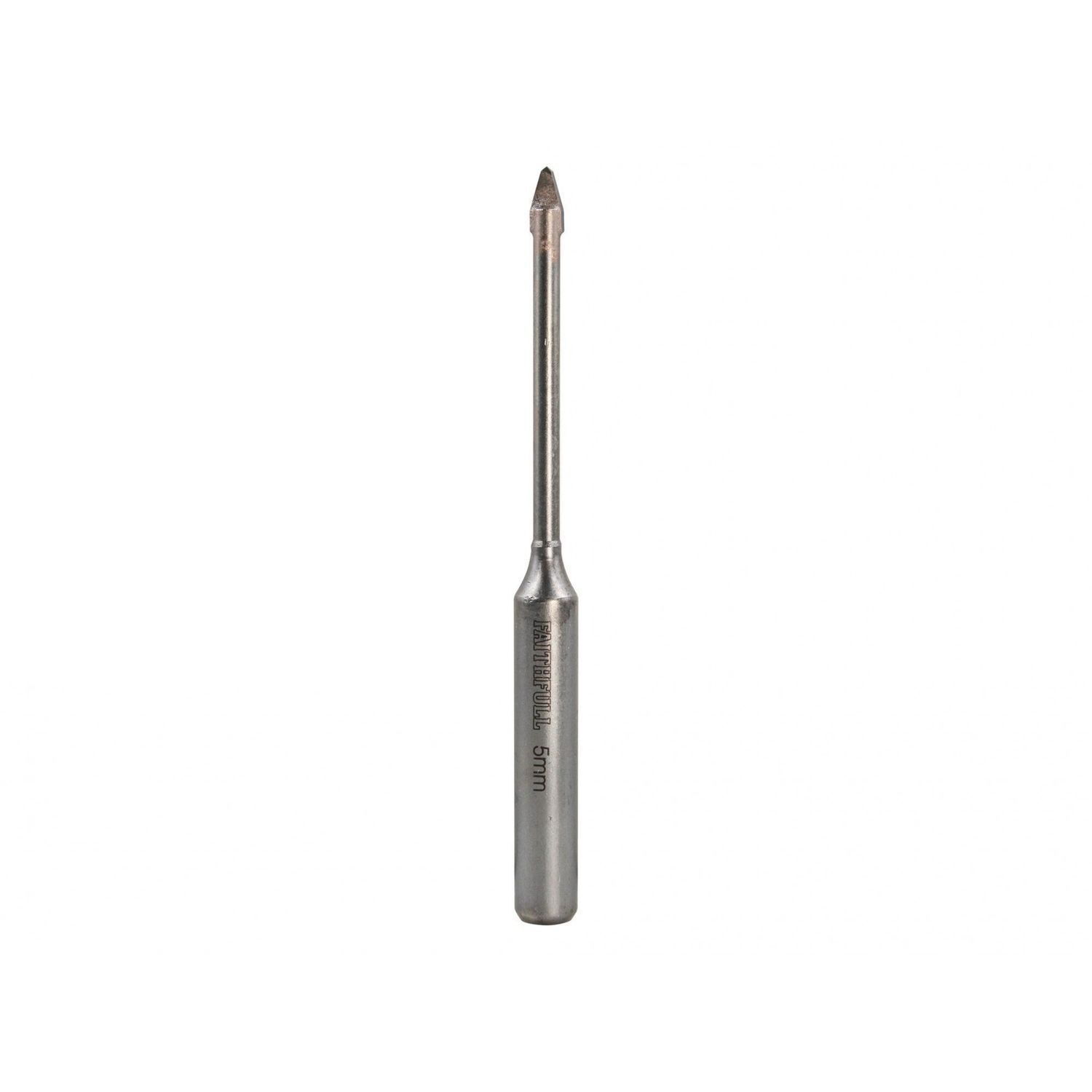 Faithfull Carbide Hard Tile & Glass Drill Bit - Multi Colour