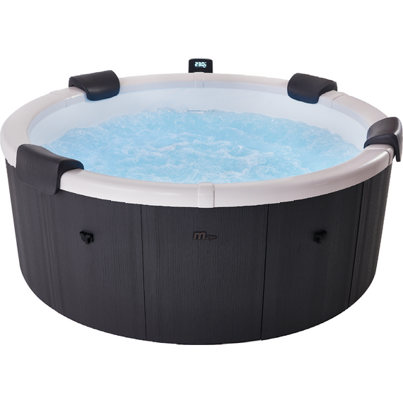 MSPA FRAME DENVER Round Portable Hot Tub Jet and Bubble, 6 Bathers Spa