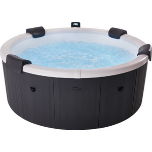 MSPA FRAME DENVER Round Portable Hot Tub Jet and Bubble, 6 Bathers Spa