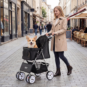 Pet Stroller Travel Cat Stroller Jogger