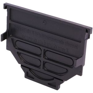 ACO HexDrain Closing End Cap 125mm Black