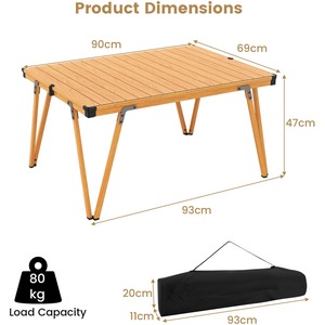 Portable Lightweight Outdoor Table