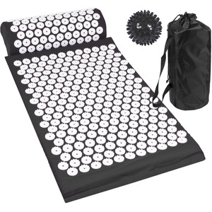 Komodo Acupressure Mat, Pillow and Ball Set - Black