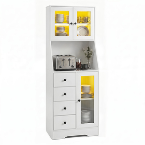 165 CM Tall Kitchen Pantry Cabinet
