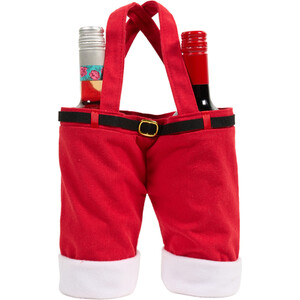 Santas Trousers Wine Bottle Bag