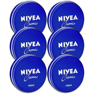 Nivea Creme¿All Purpose Moisturising Cream 150ml - Pack of 6