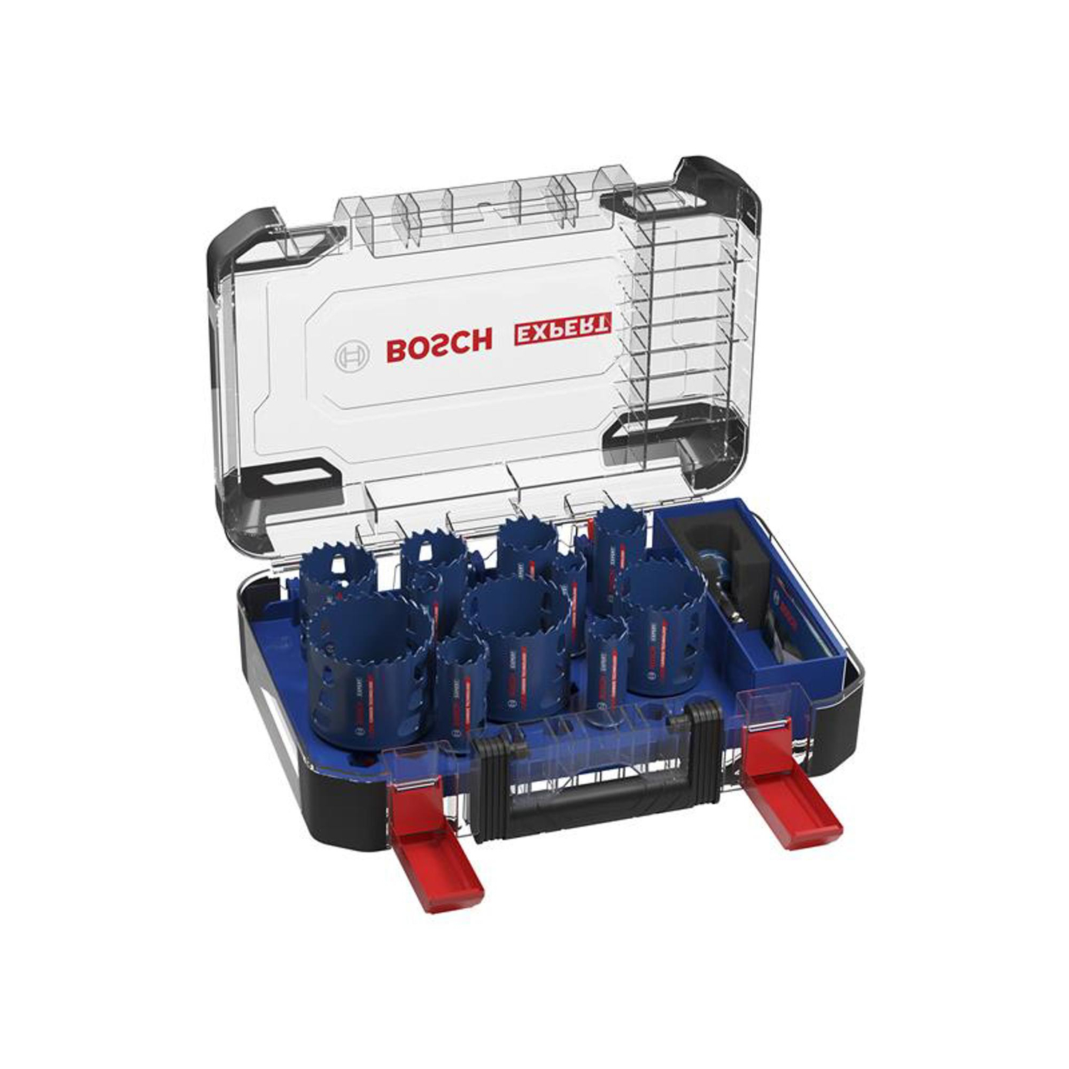 Bosch Expert Multi Material Pc Plus Plumbers Hole Saw Set 14-Piece, 20–76 Mm, With Power Change Plus Arbor And Pilot Bits - Image 5