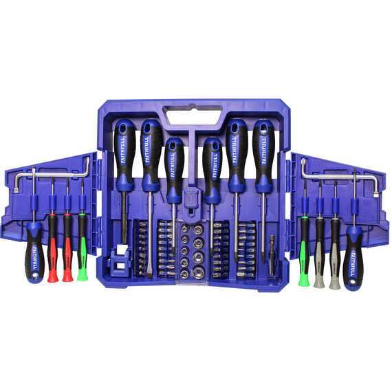 Boxed Soft Grip Screwdriver Set, 6 Piece Sl/Ph/Pz