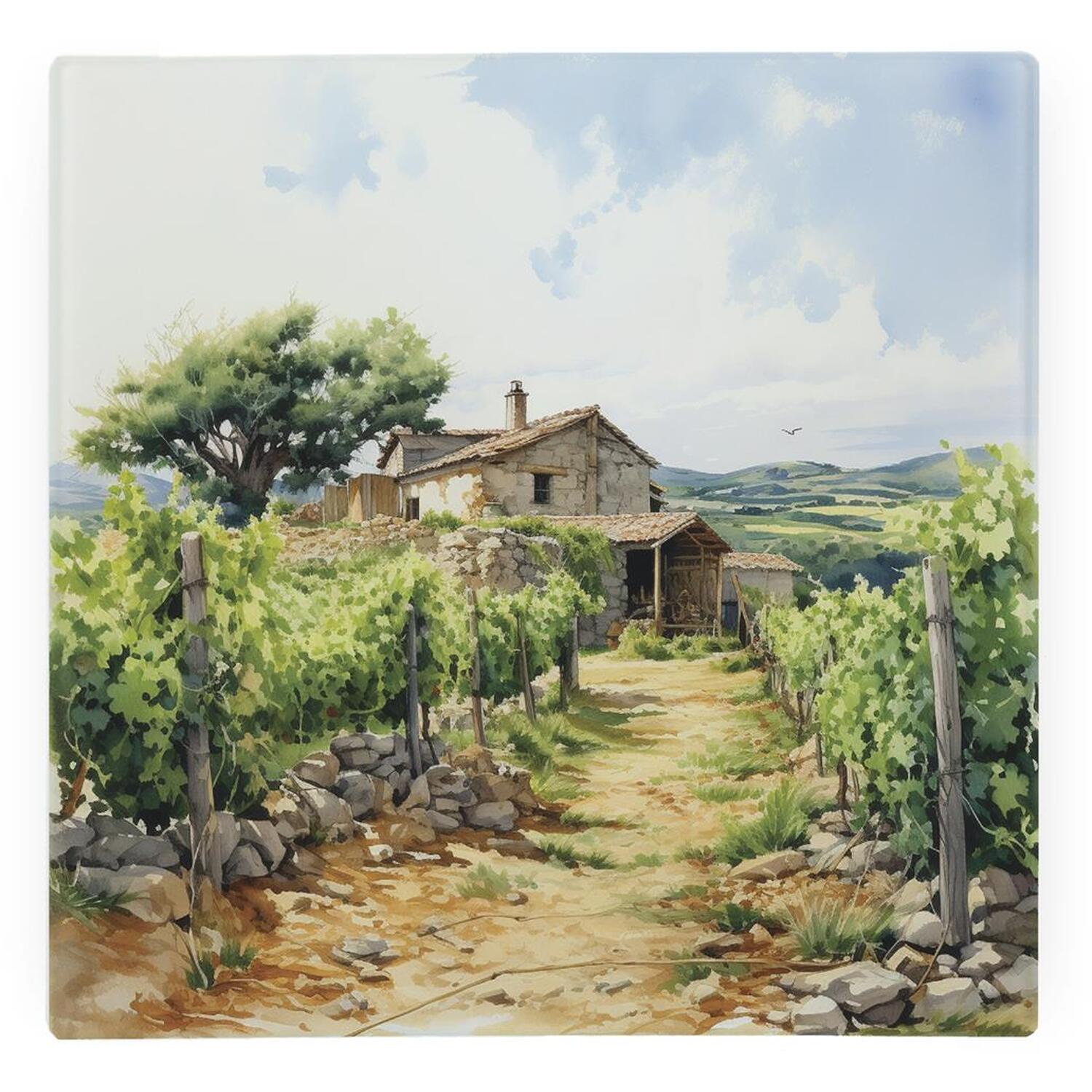 Image of Vineyard Barn Glass Hot Pot Stand&hellip;