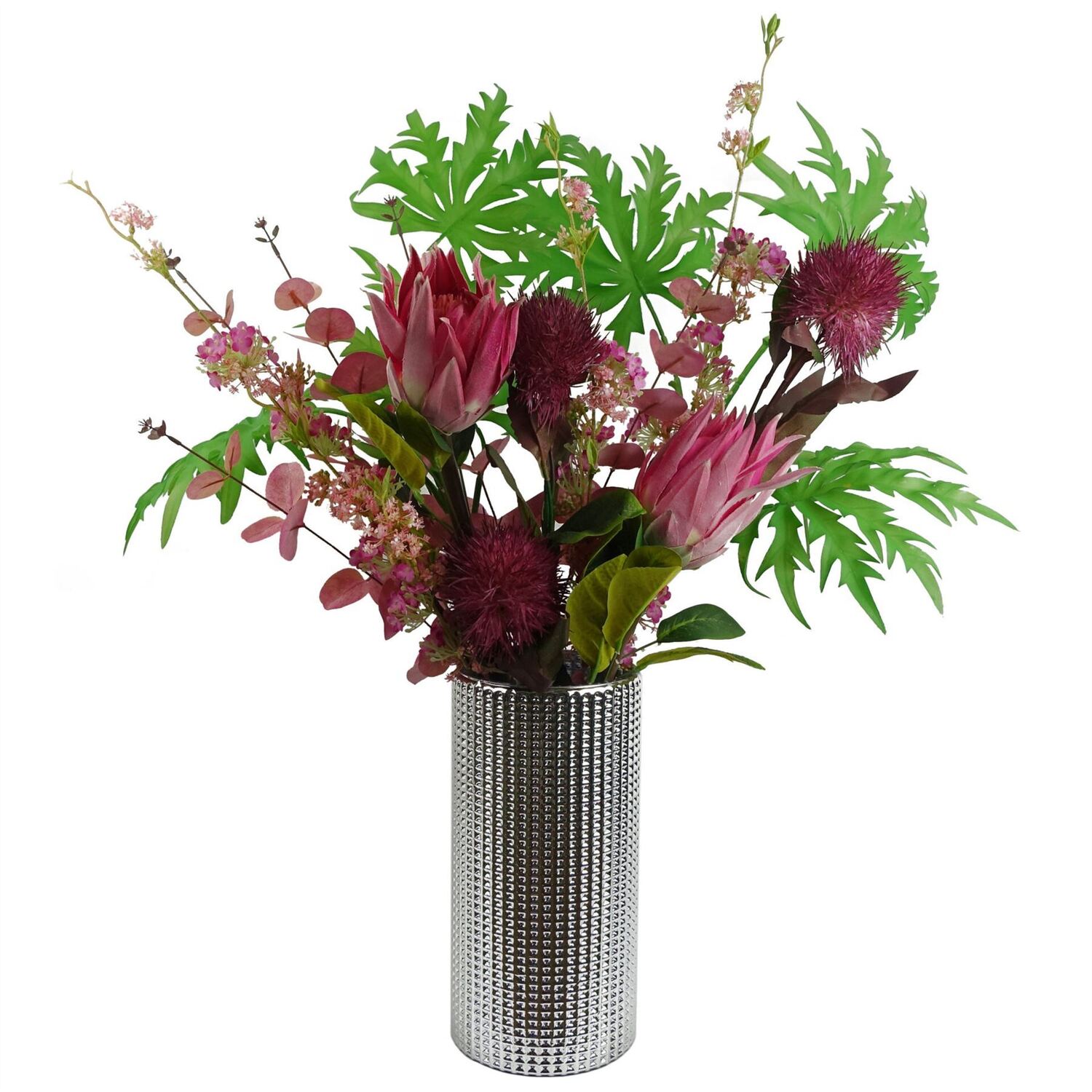 B&Q - Pack Of 6 X 100Cm Pink Blossom Spray Stem - Image 2