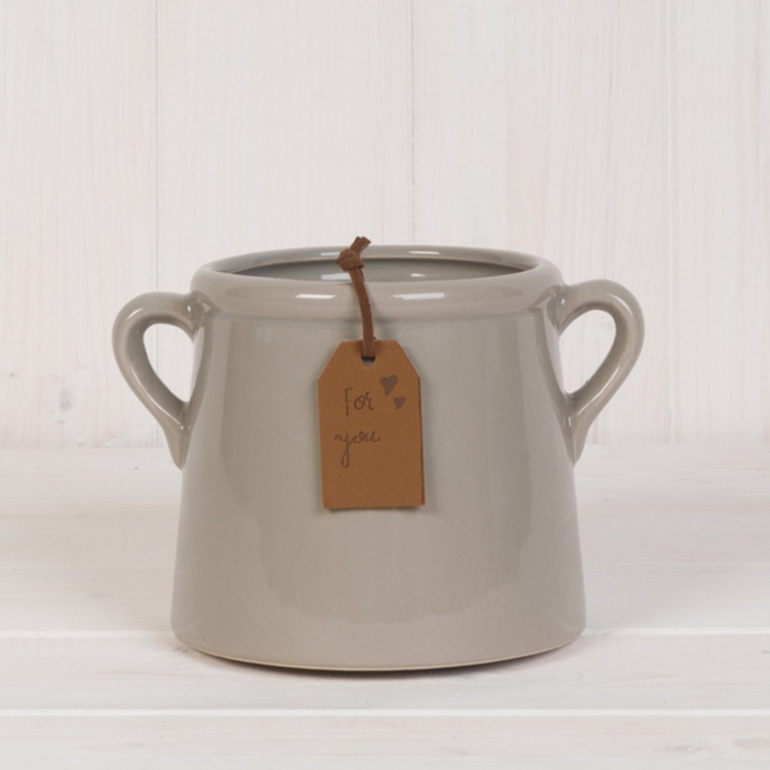  - Charming Grey For You Pot Plant Pot - Image 3