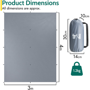 Trail Camping Tarp Shelter