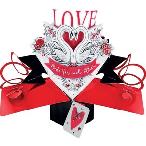 3D Pop Up Card by Second Nature Made For Each Other 2 Pack