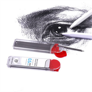 12 Sets of 0.5mm Mechanical Pencil and HB Lead Refills