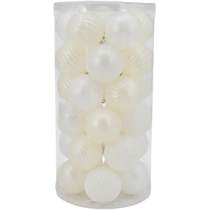 Pack of 30 Pearly Baubles