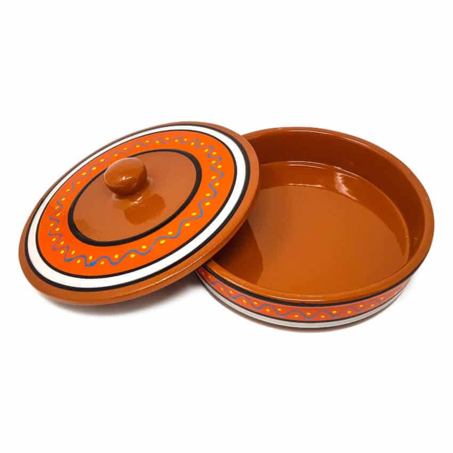 Image of Fiesta Tortilla Server - Orange