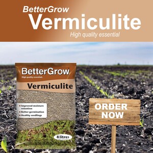 BetterGrow Vermiculite Soil Additive 8L