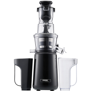 Cooks Professional Slow Masticating Juicer - Cold Press Fruit & Veg Juice Extractor